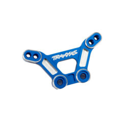 SUPPORT DAMORTISSEUR AVANT ALU ANODISE BLEU (10538-BLUE)